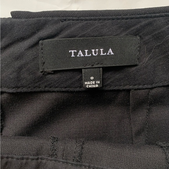 Talula Black Crossfront Skort - Black Size 0 - Picture 6 of 8